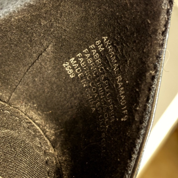 Anne Klein Women's Black Tweed Ankle Strap Heels - Picture 5 of 6